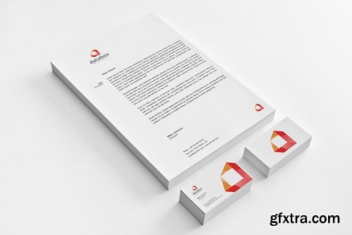 Databox Stationery Corporate Identity Logo