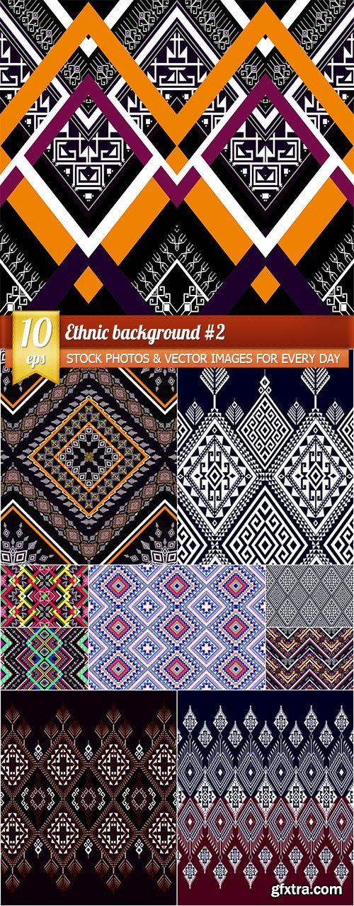 Ethnic background #2, 10 x EPS