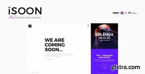 ThemeForest - iSOON - Ideal Coming Soon Template 19669492