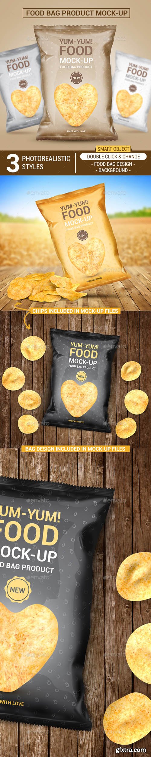 GR - Food Bag Product Mock-Ups 14872294