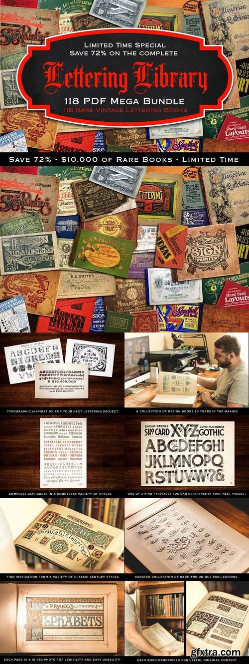 CM - Lettering Library Mega Bundle $197 1134104