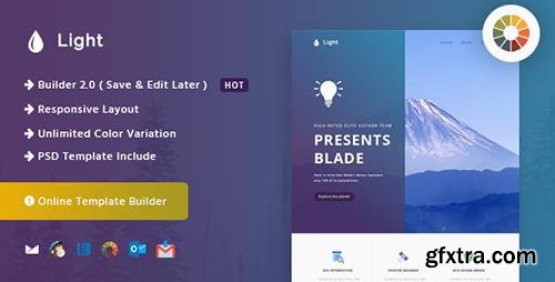 ThemeForest - Light v1.0 - Responsive Email and Newsletter Template - 14956827