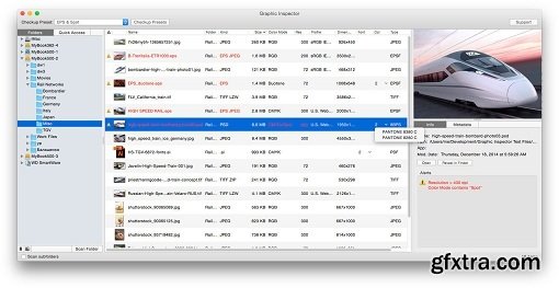 Graphic Inspector 2.2 (Mac OS X)