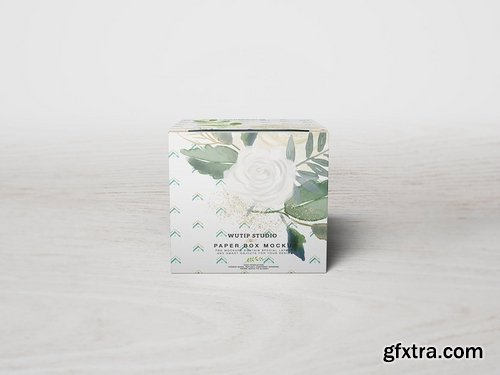 Square Box Mockup 02