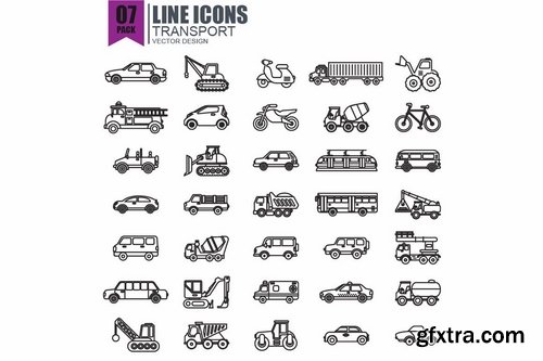 250 Simple Line Icons