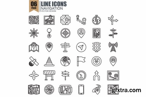 250 Simple Line Icons