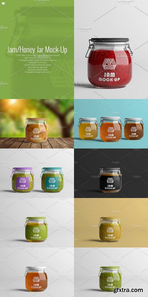 CM - Jam/Honey Jar Mock-Up 1196817