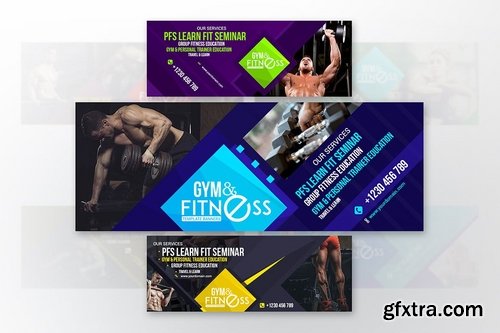 10 Facebook Cover - Fitness &amp; Gym