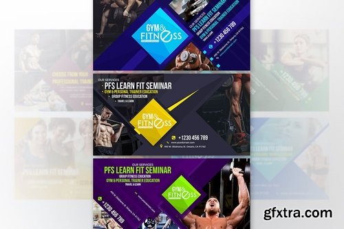 20 Facebook Post Banner - Fitness &amp; Gym