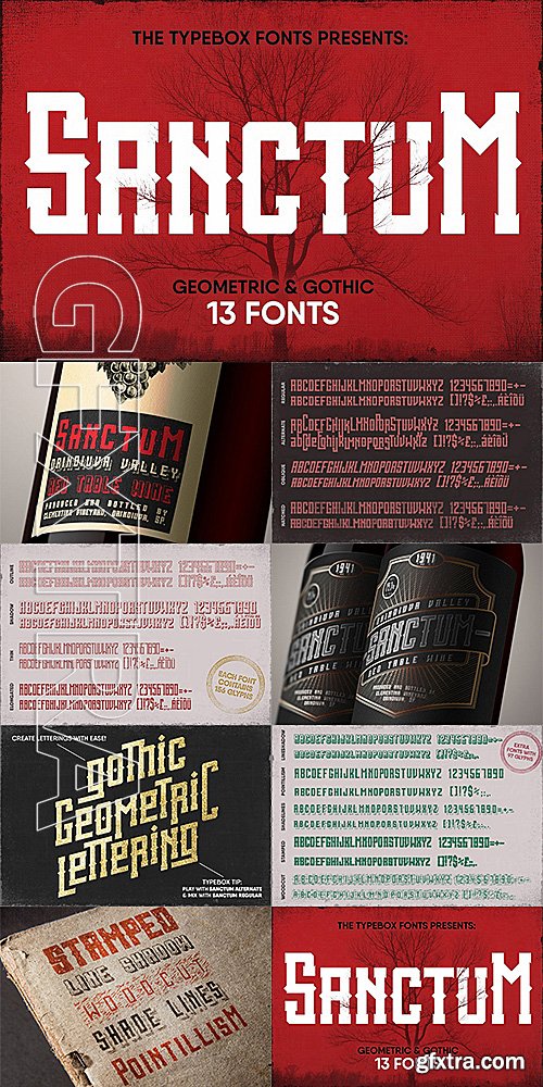 CM - Sanctum Font Pack 1322953