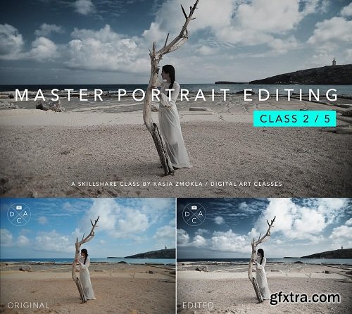 2/5 “Master Portrait Editing Techniques with Photoshop: Kim”