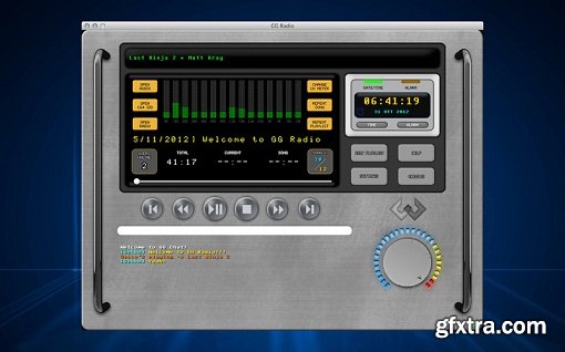GG Radio SID Plus Media Player v1.8 (Mac OS X)