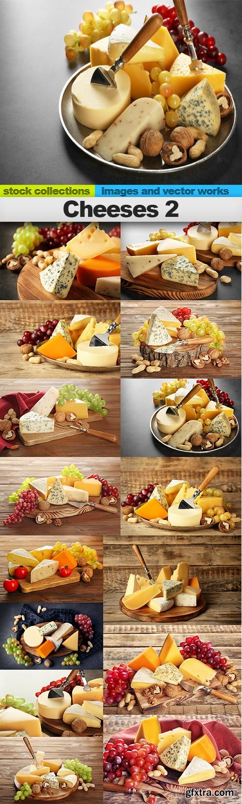 Cheeses 2, 15 x UHQ JPEG