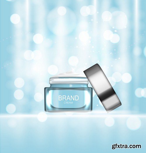 Face cream for advertising - 5 EPS