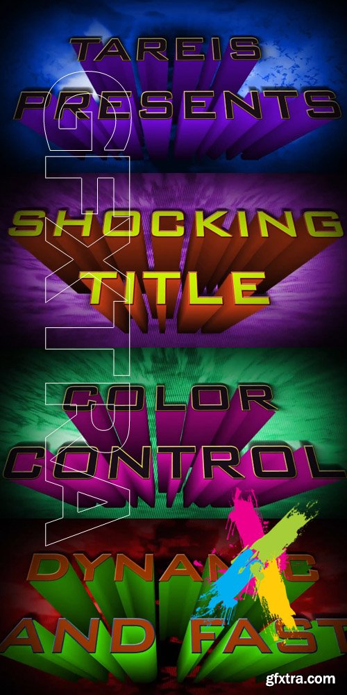 Shocking Title - After Effects