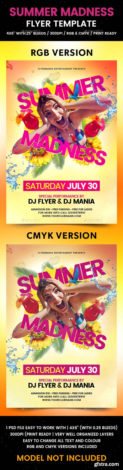 GR - Summer Madness Flyer Template 19763840