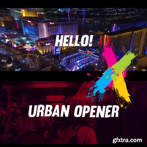 Short Urban Opener & Transitions - Premiere Pro Templates