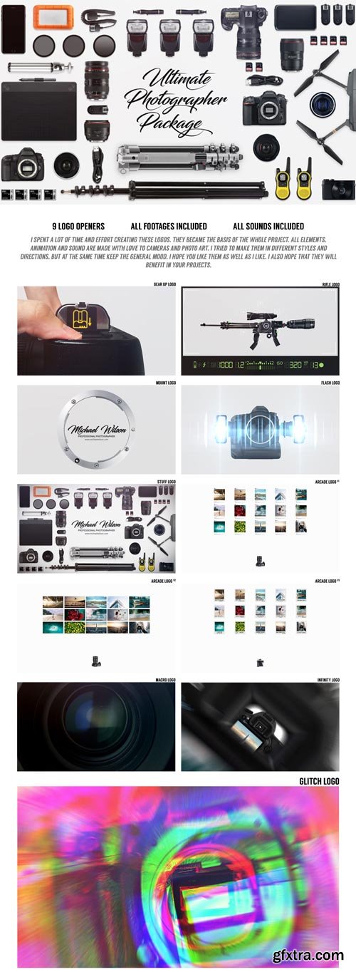 Videohive - Ultimate Photographer Package - 19714376