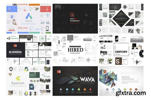 CreativeMarket All Shop Presentations Bundle 1392778