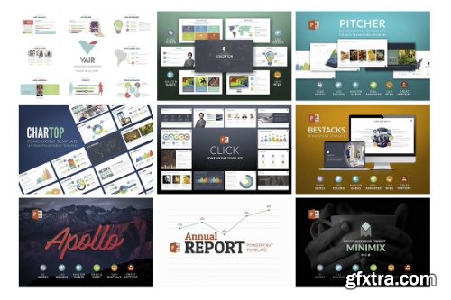 CreativeMarket All Shop Presentations Bundle 1392778