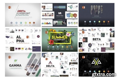 CreativeMarket All Shop Presentations Bundle 1392778