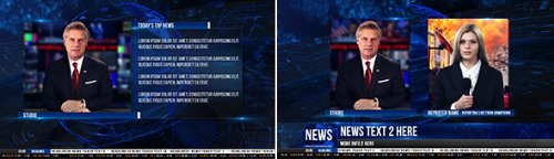 Videohive Broadcast Design News Package 19550533