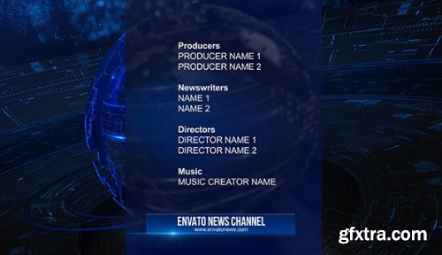 Videohive Broadcast Design News Package 19550533