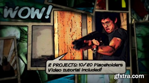 Videohive Comic Action - The Beginning 4098573