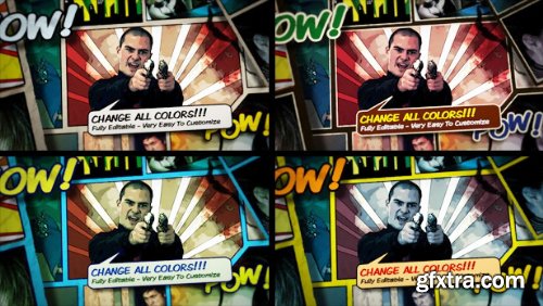 Videohive Comic Action - The Beginning 4098573