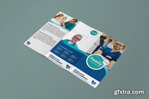 CreativeMarket Health Care Brochure Template Pack 770165