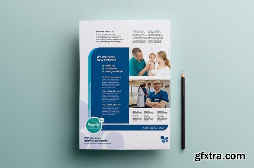 CreativeMarket Health Care Brochure Template Pack 770165