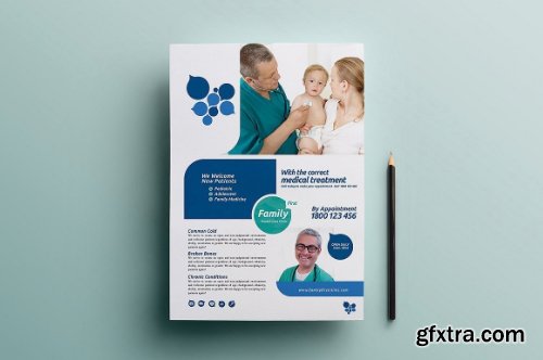 CreativeMarket Health Care Brochure Template Pack 770165