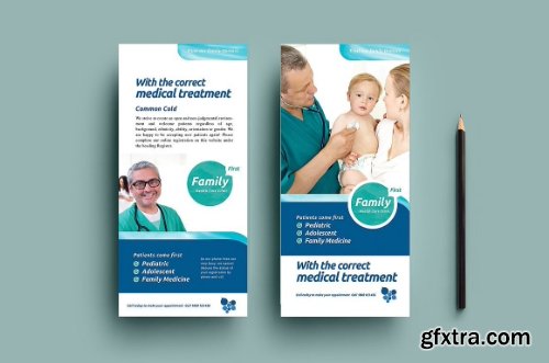 CreativeMarket Health Care Brochure Template Pack 770165