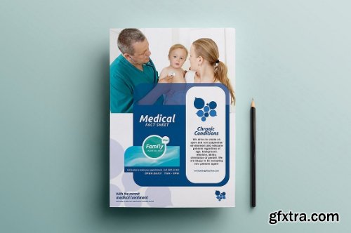 CreativeMarket Health Care Brochure Template Pack 770165