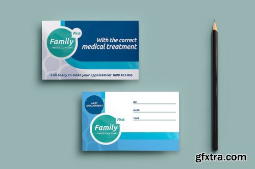 CreativeMarket Health Care Brochure Template Pack 770165