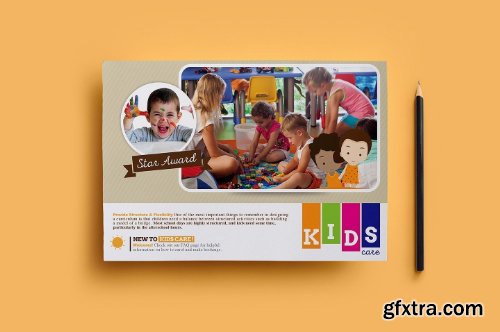 CreativeMarket After School Kids Care Template Pack 769361