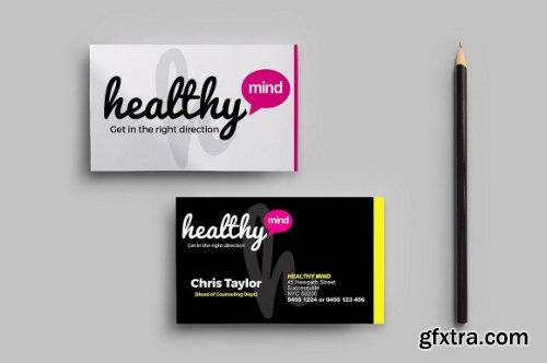 CreativeMarket Healthy Mind Brochure Template Pack 768565