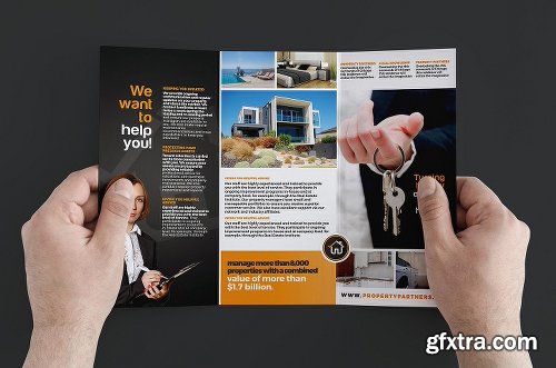 CreativeMarket Real Estate Brochure Template Pack 772468