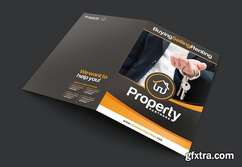 CreativeMarket Real Estate Brochure Template Pack 772468