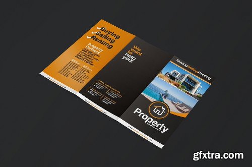 CreativeMarket Real Estate Brochure Template Pack 772468