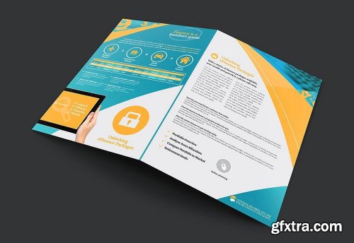 CreativeMarket eFinance Brochure Template Pack 773250