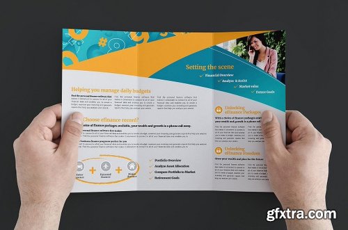 CreativeMarket eFinance Brochure Template Pack 773250