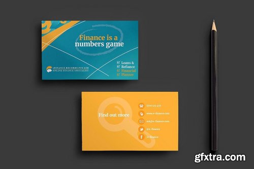 CreativeMarket eFinance Brochure Template Pack 773250