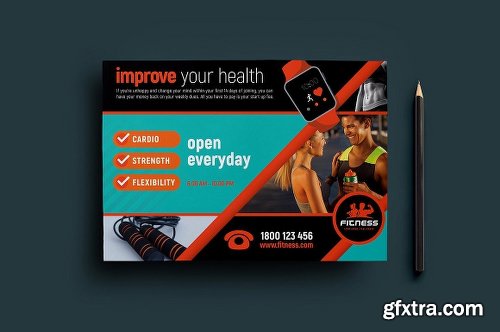 CreativeMarket Gym Fitness Template Pack 800758