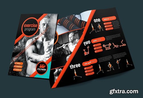 CreativeMarket Gym Fitness Template Pack 800758