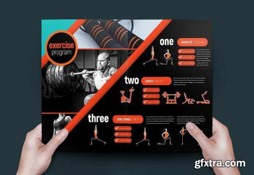 CreativeMarket Gym Fitness Template Pack 800758