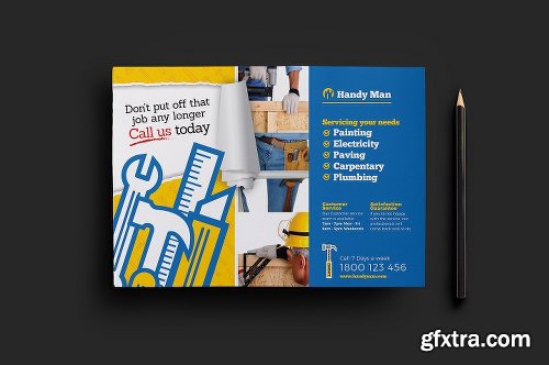 CreativeMarket Handyman Templates Pack 1183215