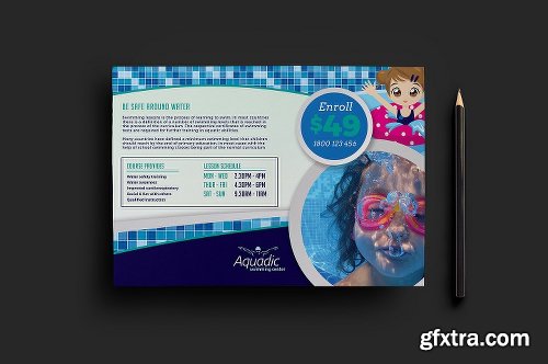 CreativeMarket Swimming Pool Templates Pack 1189087