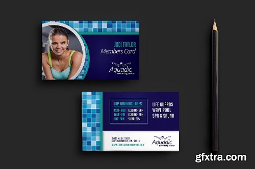 CreativeMarket Swimming Pool Templates Pack 1189087