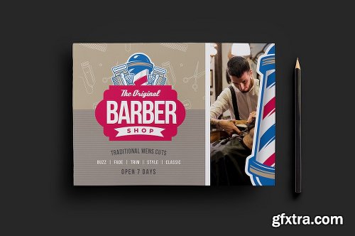 CreativeMarket Barber's Shop Templates Pack 1192193